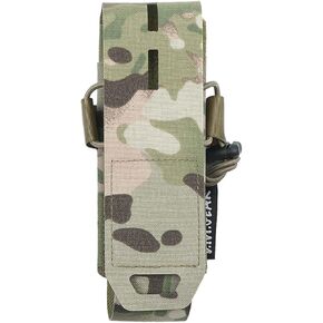 Tactical Pouches Flashbang Pouch Molle Flashlight Holder Magazine Pouch Portable Multiuse Tool Pouches for Duty Belt Vest Backpack
