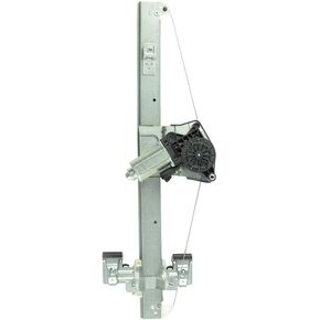 SHOWSEN 741-388 Rear Driver Window Regulator W/Motor Fit 2007-2013 GMC Sierra 1500 2500 HD 3500 HD Silverado 1500 2500 HD 3500HD