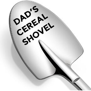 Gifts for Dad - Fathers Day Birthday Gifts for Dad from Daughter, Son, Kids - Unique Present Ideas Dad's Cereal Shovel
