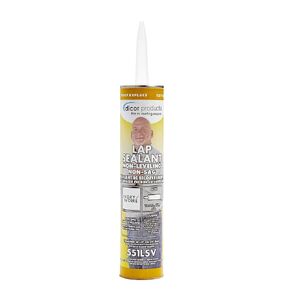 Dicor CORP 551LSV-1 Non-Leveling/Non-Sag Lap Sealant (Ivory)