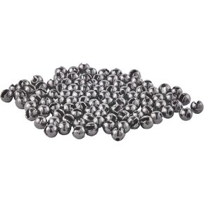 100pcs Tungsten Slotted Beads, Fly Tying Beads, Fly Fishing Beads, 3 Colors /5 Sizes for Fly Fishing