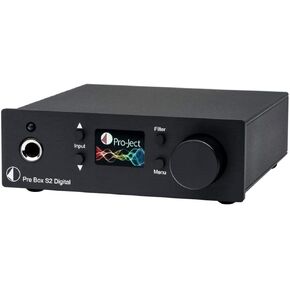 Pro-Ject Audiophile Home Audio/Video Product Black (Box - Pre Box S2 Dgt Black)