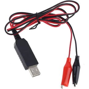 Replace 2X AA AAA Battery Eliminator USB 5V to 3V Step-Down Cable for Radio Toy