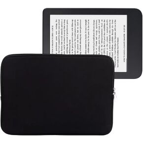 Neoprene 6-7 Inch E-Reader Sleeve for 6.8 Kindle Paperwhite/Paperwhite Kids/Paperwhite Signature Edition / 6" Kobo Clara HD, Kobo Nia/Fire 7 / iPad Mini 6, ebook Reader Case Bag Pouch Cover