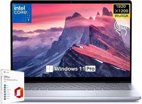 كمبيوتر محمول للأعمال Dell Inspiron 7440 2 في 1، شاشة لمس 14 بوصة FHD+، معالج Core 7 150U، ذاكرة الوصول العشوائي DDR5 سعة 64 جيجابايت، SSD 2 تيرابايت، رسومات Intel، عمر بطارية طويل، بطاقة SD، ترخيص Win 11 Pro وMS Office مدى الحياة in Saudi Arabia