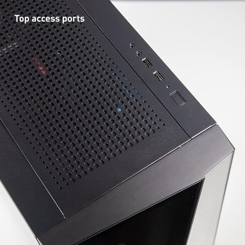 iBUYPOWER Slate MESH Gaming PC Desktop Computer Intel Core i7 14700F CPU, NVIDIA GeForce RTX 5070 12GB GPU, 32GB DDR5 RGB 5200MHz RAM, 1TB NVMe SSD, Windows 11 Home, Keyboard and Mouse - SMI7N5701 in Kuwait