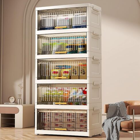 Ergocar Storage Boxes, large -scale capacity folded cabinet, storage tank with pulleys, used in bedrooms, living rooms, office and kitchen in Saudi Arabia