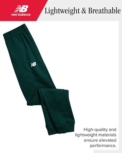 New Balance Boys' Sweatsuit Set - 2 Piece Cotton Blend Fleece Pullover Hoodie and Active Jogger Sweatpants for Boys (8-12) in Saudi Arabia