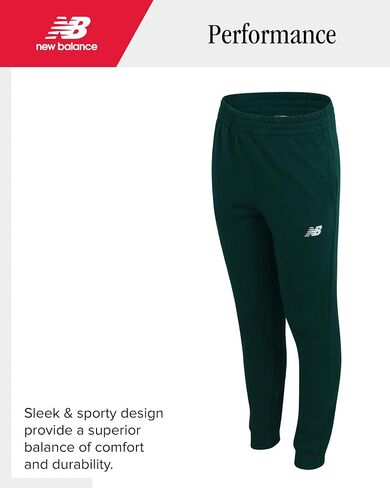 New Balance Boys' Sweatsuit Set - 2 Piece Cotton Blend Fleece Pullover Hoodie and Active Jogger Sweatpants for Boys (8-12) in Saudi Arabia