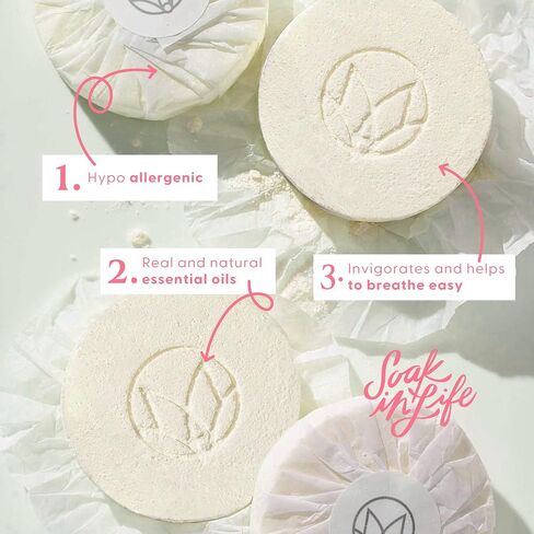 Musee Shower Steamers - Sweet Orange and Sunflower | Relaxing Shower Birthday Gifts for Women, Mom and Men | Stress Relief | 4 Shower Steamers Aromatherapy in Saudi Arabia