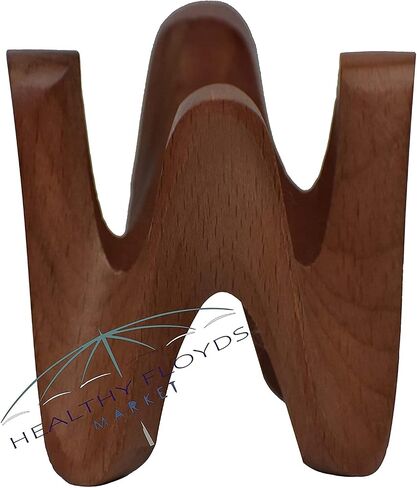 Healthy Floyds Set of 6 Wooden Sleek Plain Handmade Decorative Napkin Rings for Dinner Party Table Decor (Set of 6) (NP-6 Pieces Set BRSS Inlay) in Saudi Arabia