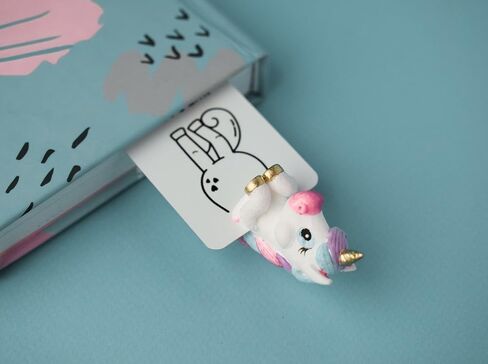 Handmade Bookmark Ideal Gift For Bookworm and Book Lover Truly Handmade and Crafted With Love Father Husband Gift Anniversary Booklovers (Unicorn) in Saudi Arabia