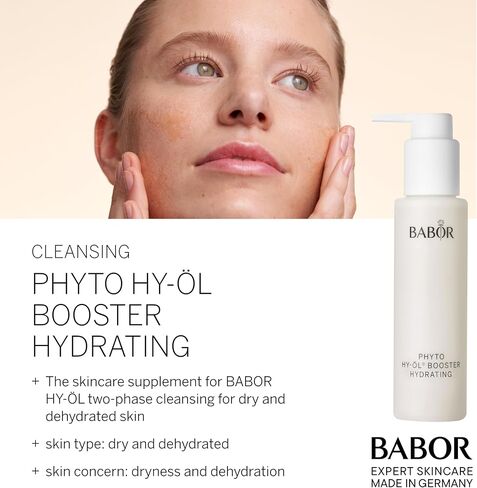 BABOR Phyto Hy-Ol Booster Hydrating for Dry Skin, Facial Cleanser for Use with Hy Oil, Phyto HY-OL Booster Hydrating in Saudi Arabia