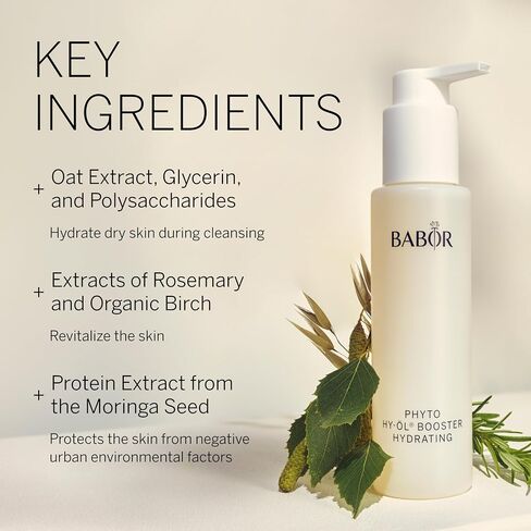 BABOR Phyto Hy-Ol Booster Hydrating for Dry Skin, Facial Cleanser for Use with Hy Oil, Phyto HY-OL Booster Hydrating in Saudi Arabia