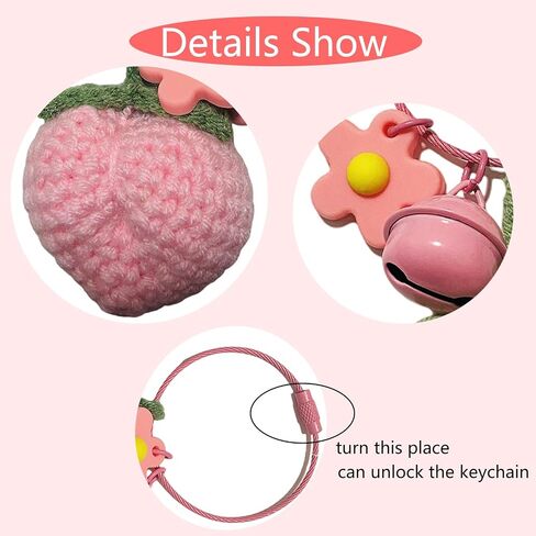 Handmade Plush Keychain Funny Keychain,Cute Keychain for Backpack,Funny Keychain for Women,Kawaii Keychain for Backpack(Style 13) in Saudi Arabia