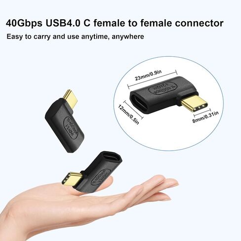 SinLoon 240W USB C 90 Degree Angle Adapter (C-R) in Saudi Arabia