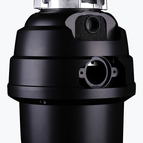 GAOMON Garbage Disposal 1 HP Continuous Feed Garbage Disposer, Compact Food Waste Disposer with Ultra Quiet Motor and Power Cord, Stainless Steel Grinding, Kitchen Sink Food Waste Disposal, Black in Kuwait