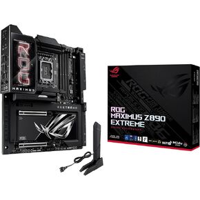 ASUS ROG Maximus Z890 Hero Intel® Z890 LGA 1851 ATX Motherboard, Advanced AI PC-Ready, 22+2+1+2 Stages, DDR5, WiFi 7, 3X PCIe® 5.0 M.2, Thunderbolt™ 4, USB Type-C®, AI Overclocking/Cooling/Networking