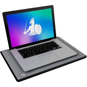 DefenderPad Laptop EMF Radiation Protection & Heat Shield by DefenderShield - EMF Blocker Lap Pad & 5G Protector Computer Lapdesk Compatible with up to 17" Laptop, Chromebook, MacBook (Gray)