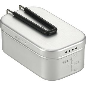 CAMPINGMOON Mess Tin 0.65L Aluminium Camping Cookware Extreme Thick S-1609