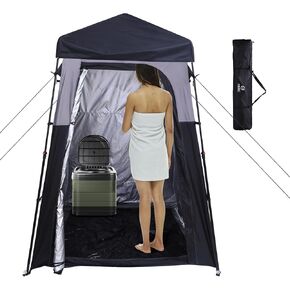 Nice C Camping Shower Tent, Instant Pop Up Changing Tent, Privacy Tent, Outdoor Shower Enclosure, Toilet Tent, Oversize (2 Room)