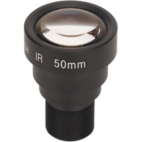 Single Board Lens 50mm 5MP HD M12 Interface Aluminum Alloy HD Single Board Lens for CCTV Security Web Camera