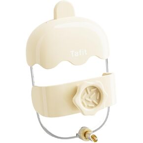 Leak-Proof & Chew-Proof Hanging Water Dispenser for Birds, Chinchillas, Guinea Pigs, Ferrets, Rats, Rabbits, Bunnies, Parrots, and Other Small Animals - Yellow, 12oz