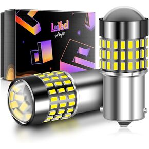 2 x 900Lumens Super Bright 1156 3014 78-EX Chipsets 1156 1141 1003 7506 مصابيح LED تستخدم لمصابيح الخلفية العكسية، مصابيح الفرامل، مصابيح الذراع، مصابيح RV، أبيض زينون