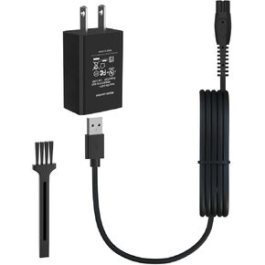 5V Charger for Philips Norelco OneBlade QP2724 QP2834 QP6531 QP1324 PQ888 PQ889 MG5910 MG7910 MG9510 MG9520 for One Blade Shaver 2400 3600 Replacement Adapter Power Cord