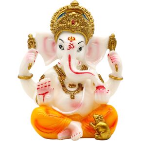 Hindu God Lord Ganesha Idol Statue Indian God Ganesh Sculpture India Home Temple Mandir Pooja Item Indian Wedding Return Gift Diwali Gifts Yoga Room Altar Decoration