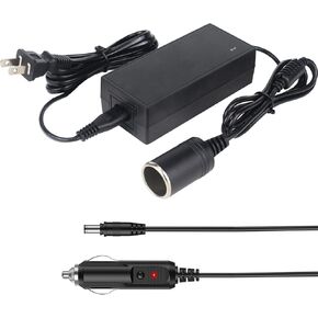 12V Coleman thermoelectric Cooler Power Adapter, car Power Charger Converter, Camping Home Office Dormitory or Vehicle use, AC-DC Converter