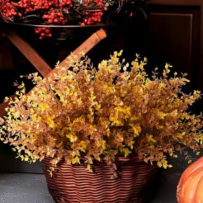 Homsunny Artificial Fake Hanging Plants Flowers Basket for Summer Outdoor Decoration,Faux Silk Rose Realistic UV Resistant in 12 inch Coconut Lining Baskets for Home Patio Porch Decor (Mixed Color)