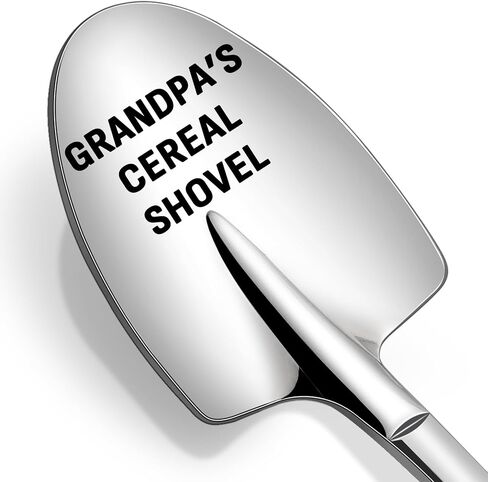 Gifts for Dad - Fathers Day Birthday Gifts for Dad from Daughter, Son, Kids - Unique Present Ideas Dad's Cereal Shovel in Saudi Arabia