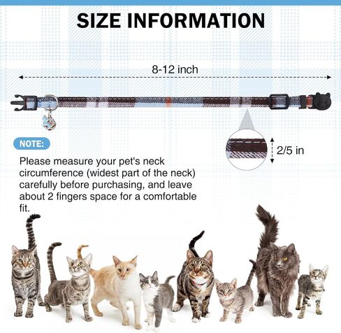 Cat Collar Breakaway with Bells, Soft Pure Cotton Pink Cat Bowtie Collar for Girl Cats, Small Cats Collar with Bow for Spring Summer, 2 Pack Cute Kitten Collars with Removable Bowtie 8-12Inch in Saudi Arabia