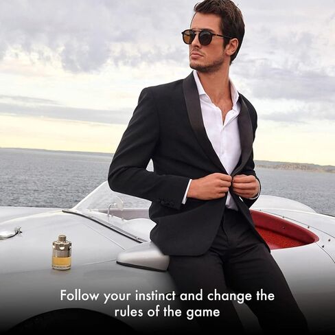 Azzaro Wanted Eau de Toilette - Vibrant & Irresistible Mens Cologne - Woody, Citrus & Spicy Fragrance - Fresh Notes of Cardamom, Lemon, Vetiver - Everyday Wear - Luxury Perfumes for Men in Saudi Arabia