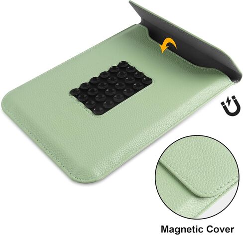 Sleeve Case Bag for 6.8 inch Paperwhite 11th Generation 2021,Protective Cover Pouch with Silicone Suction Cup and Multi-Angle Stand for 6.8" eReaders-Black in Saudi Arabia