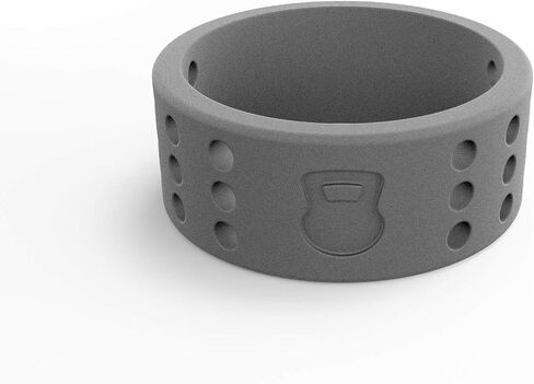 QALO Men's Functional Silicone Rings with Ring Storage Pouch, Perforated Classic & Q2X Collection in Kuwait