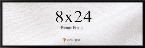 إطار ملصق eletecpro مقاس 10 × 18 إطار صورة أسود مع 4 شرائط قابلة للفصل ديكور جداري خفيف الوزن للتعليق أفقيًا وعموديًا لملصق الفيلم الفني in Saudi Arabia