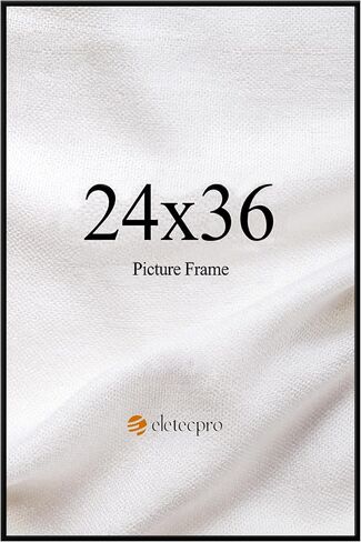 إطار ملصق eletecpro مقاس 10 × 18 إطار صورة أسود مع 4 شرائط قابلة للفصل ديكور جداري خفيف الوزن للتعليق أفقيًا وعموديًا لملصق الفيلم الفني in Saudi Arabia