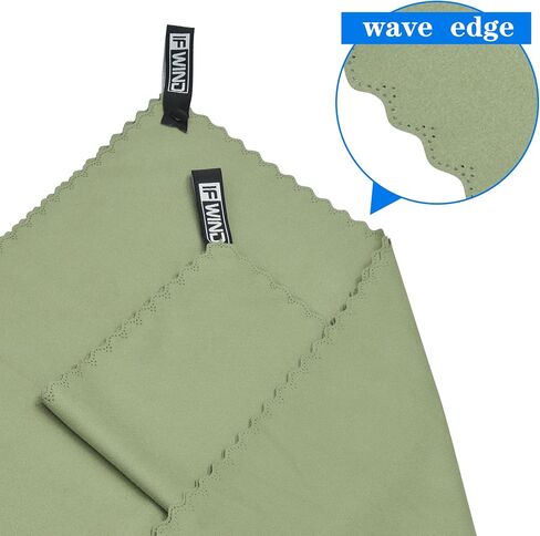 2 Sets (3 Size at 1 Set) Quick Dry Camping Towels,6 Pcs Microfiber Travel Towel,Lightweight Travel Fast Drying Towels for Men & Women,Sports, Yoga,Swim,Gym,Swimming Pool,Beach in Saudi Arabia