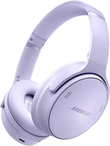 Bose QuietComfort Headphones - Wireless Bluetooth Headphones, Active Over Ear Noise Cancelling and Mic, USB-C Charging, Deep Bass, Up to 24 Hours of Playtime, Black in Kuwait