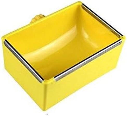 Small Pet Feeder Food Water Bowl Cage Hanging Dish for Birds Parakeet,Dwarf Syrian Hamsters,Hadgehog,Gerbils,Rats,Mice,Gerbils,Mini Small Animals (Green) in Saudi Arabia