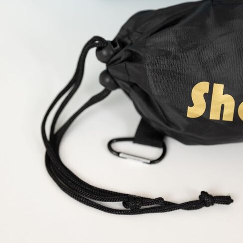 Shopping bags for groceries,10 large washable reusable grocery bags in a compact capsule with a click and carry clip. in Saudi Arabia