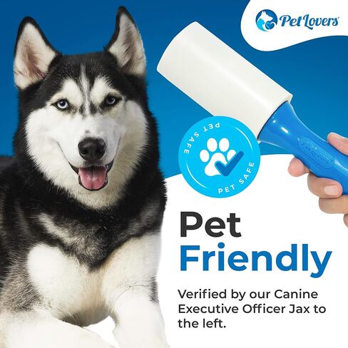 PetLovers Extra Sticky Lint Roller 8 Pack of Refills Only - No Handle Included - 100 Sheets Per Refill 800 Sheets Total in Saudi Arabia