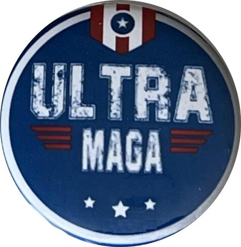 Ultra MAGA buttons - Set of 8 2.25 inch pins Ultra MAGA Trump 2024 - SET 1 in Saudi Arabia