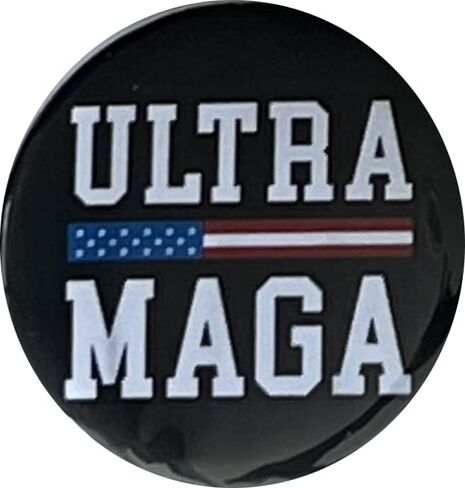 Ultra MAGA buttons - Set of 8 2.25 inch pins Ultra MAGA Trump 2024 - SET 1 in Saudi Arabia