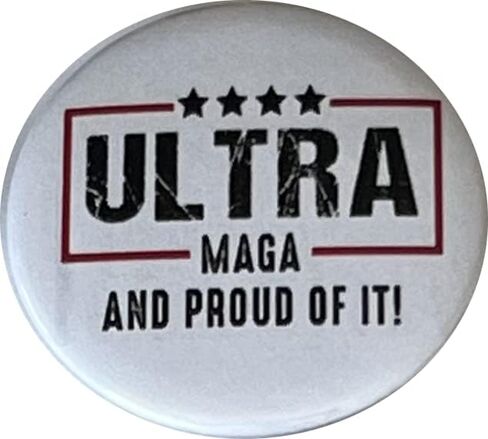 Ultra MAGA buttons - Set of 8 2.25 inch pins Ultra MAGA Trump 2024 - SET 1 in Saudi Arabia