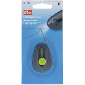 Prym Needle Threader with LED Light, Metal/Plastic, Multi-Colour, 18.5 x 9.5 x 2 cm