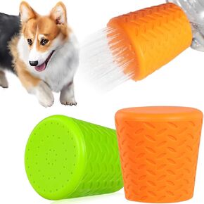 Outdoor Shower for Dogs Portable Dog Shower Head Bottle Attachment Outdoor Water Sprayer Accessory Pet Travel Shower Suitable for Dog Paw Cleaning Hiking Beach Camping Dirt Removing, 2pcs