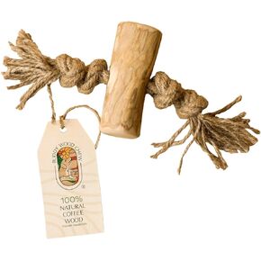 Buddy Wood Chew - Dog Chew Chump & Rope - Dog Chew Toy Pack - Chew Toys Chewing - Single (L)